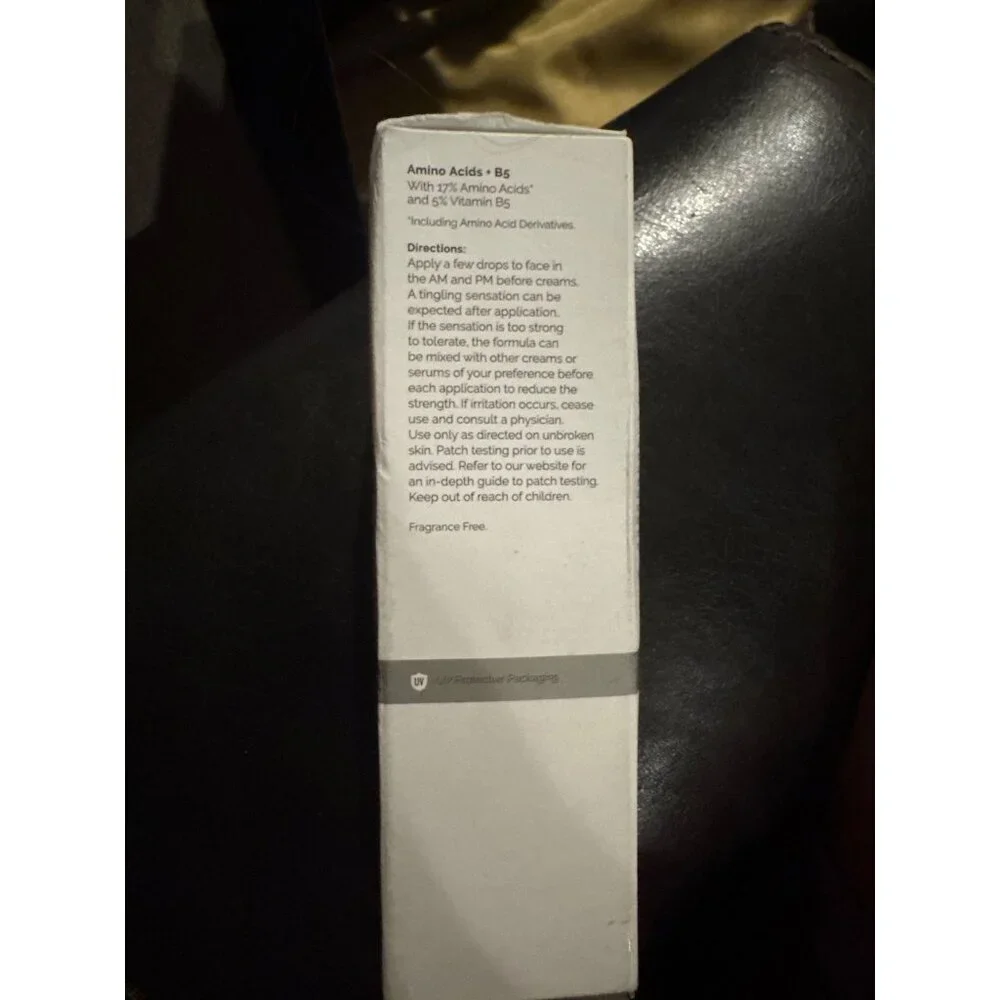 The Ordinary Amino Acids + B5 Concentrated Hydration 1 oz fl NWB